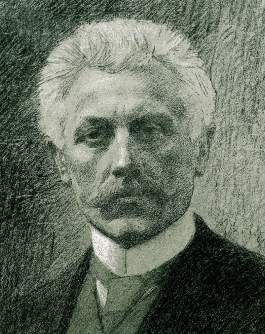 Selbstportrait von Gebhard Fugel um 1912